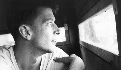 Nick watches out for angry farmers (after shagging one of their daughters!).