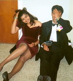 Malika and Neeraj caught in the act.