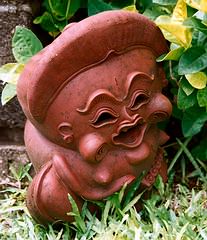 Little statue...