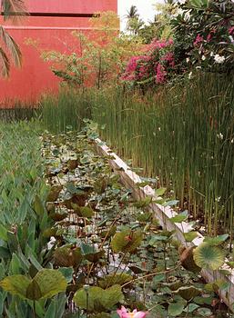 Terraced pools at the Melia Bali.