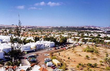 The view over Maspolomas.
