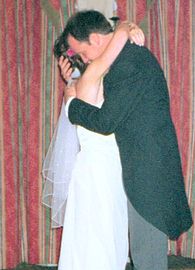 Our first dance.