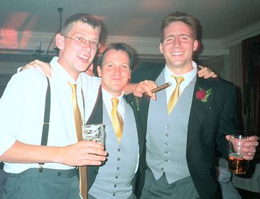 Three sad bastards.