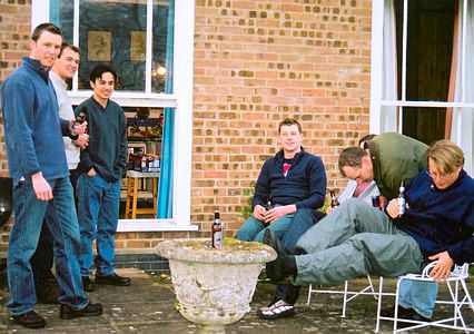 The barbeque on Saturday night.