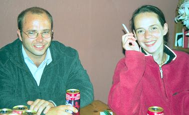 Rich & Kirsteen, Saturday night.